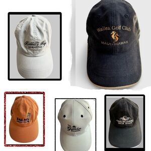 Golf & Resort Hat Bundle – Wailea, Breakers, Palms, Greenbrier, Riddell’s Bay 5